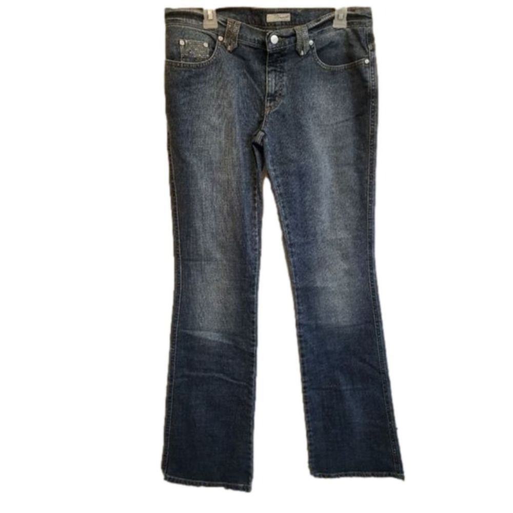 BLUEMARINE straight‎ leg jeans size 10